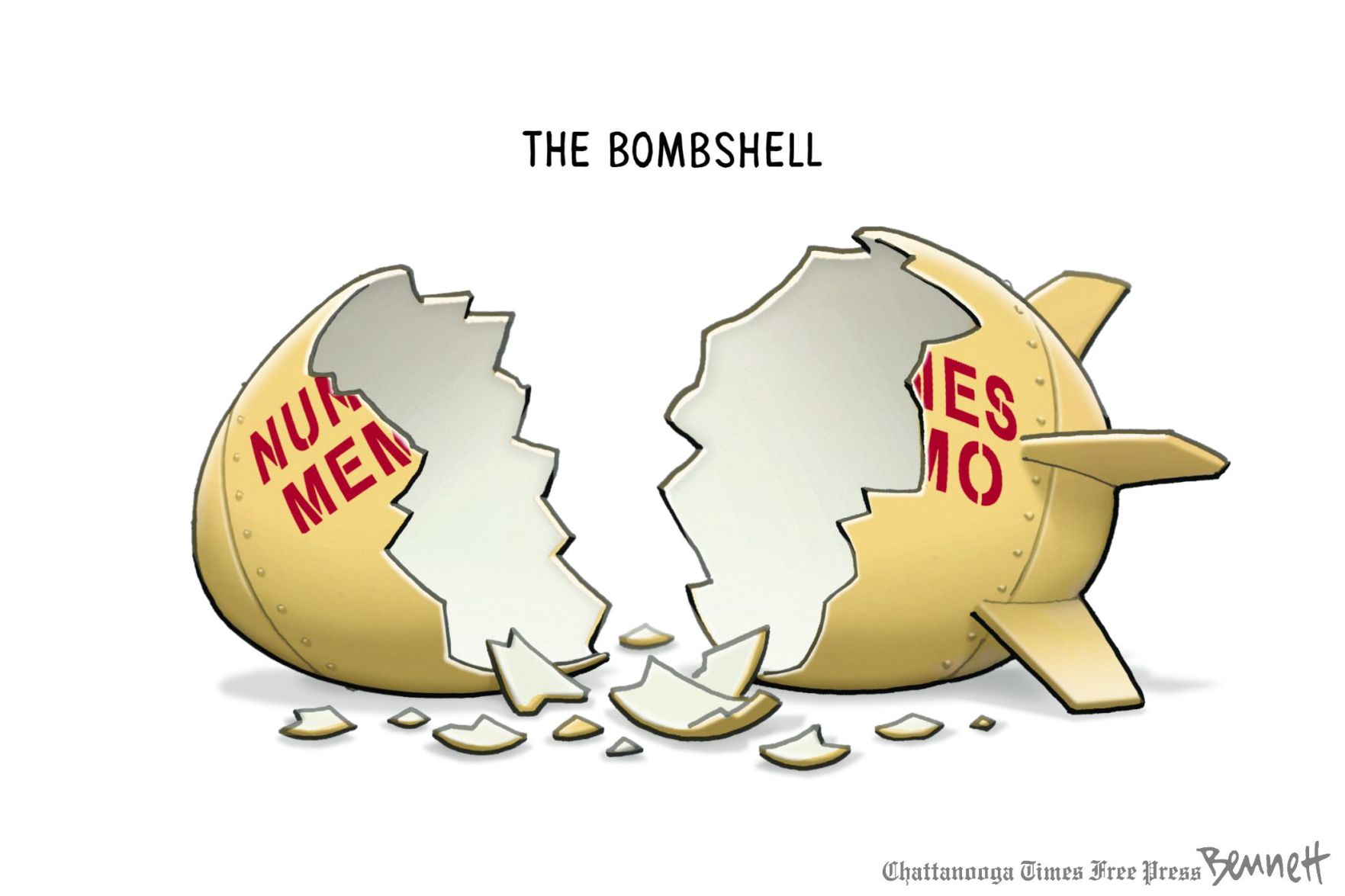 Clay Bennett editorial cartoon